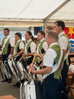 Heute durften wir wieder einen tollen Auftritt an der 1.Augustfeier der Gemeinde Wettingen bestreiten 🥁🥳🇨🇭 Mit Freude konnten wir einen grossen Teil unseres Konzertprogramms für die Reise nach Osaka aufführen☺️ #swisspavillion🇨🇭 #osaka #happybirthdayschweiz #drummer #teamwork